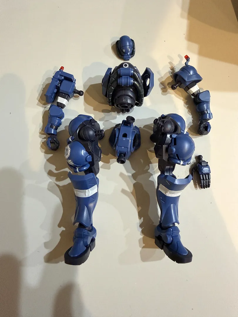 全部できたからガッチャンコする
